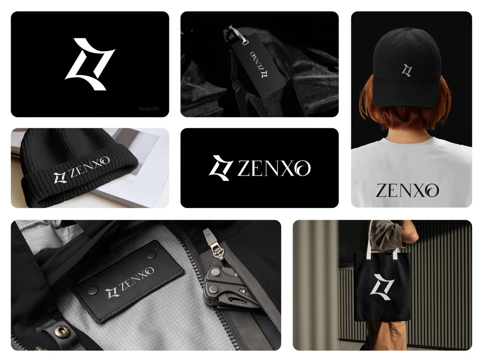 Zenxo brand identity design